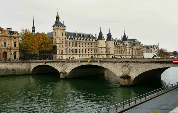 Paryż Francja Listopada 2022 Piękny Widok Historyczne Centrum Paryża — Zdjęcie stockowe