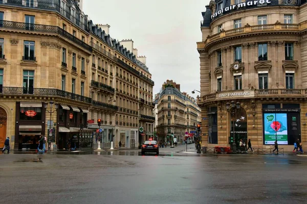Parijs Frankrijk November 2022 Historische Parijse Gebouwen Architectuur Deze Pittoreske — Stockfoto