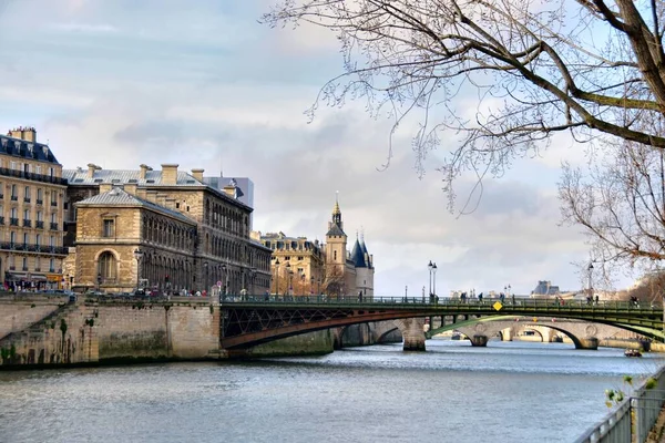 Париж Франція Листопада Прекрасний Вид Паризького Міста Під Час Подорожі — стокове фото