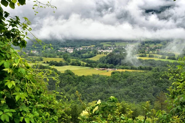 Región Los Alpes Del Ródano Auvernia Magland Commune Departamento Alta — Foto de Stock