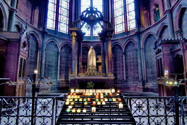 Reims Francja Czerwca 2023 Katedra Notre Dame Reims Pomnik Mieście — Zdjęcie stockowe