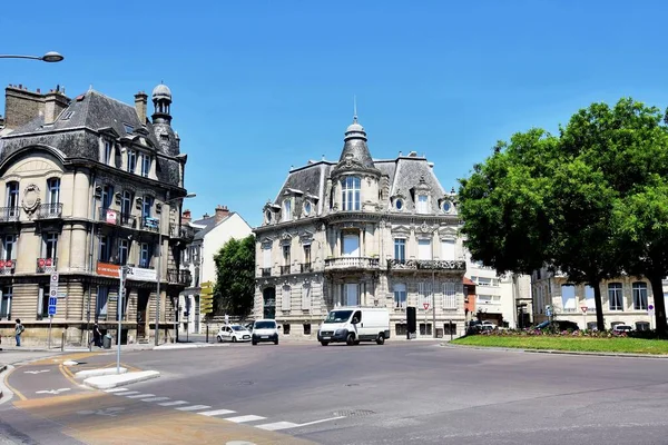 フランス ランス 2023年6月15日 フランス シャンパン アルデンヌ地方の都市ランス建築 — ストック写真