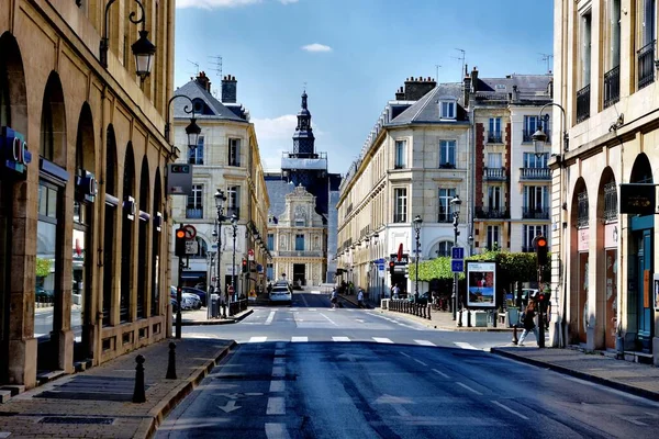 Reims Francie Června 2023 Architektura Remeše Města Francouzském Regionu Champagne — Stock fotografie