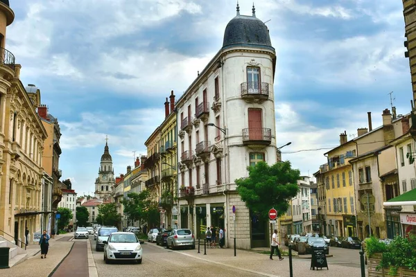 Bourg Bresse Francja Czerwca 2023 Widok Miasto Architekturę Latem — Zdjęcie stockowe