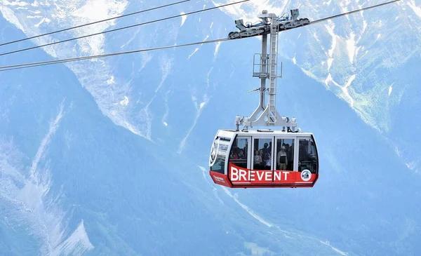 Brevent Fransa Haziran 2023 Yaz Mevsiminde Brevent Flegere Kayak Bölgesinde Telifsiz Stok Imajlar