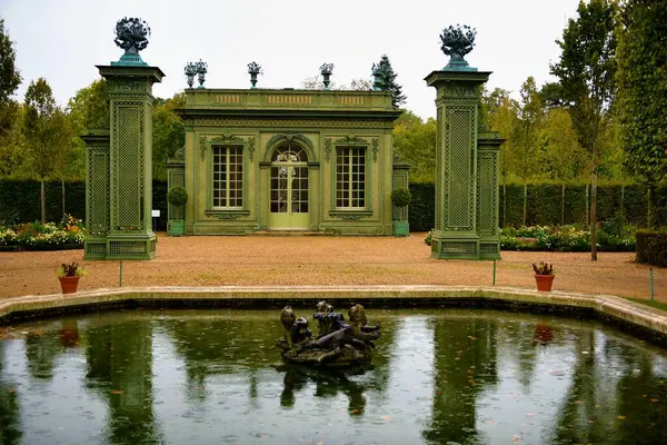 Versailles France October 2022 Famous Palace Versailles Beautiful Garden Park Telifsiz Stok Imajlar