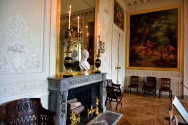 Versailles, France - October 2, 2022: Luxury interior of the famous palace Versailles