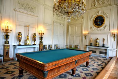 Versailles, France - October 2, 2022: Luxury interior of the famous palace Versailles