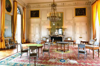 Versailles, France - October 2, 2022: Luxury interior of the famous palace Versailles