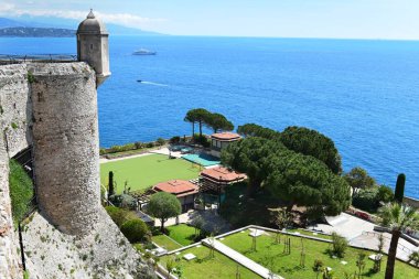 Monte Carlo, Monako - 20 Nisan 2023: Monako Okyanus Müzesi