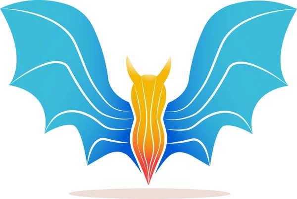 Bat Logo Company — Stock Vector