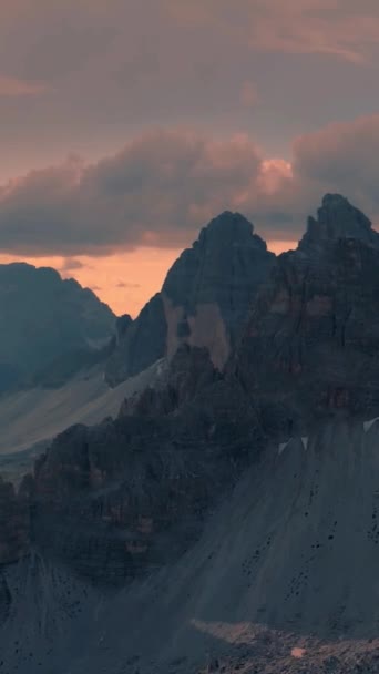 Descubre Belleza Los Paisajes Montaña Sinfonía Naturaleza — Vídeo de stock
