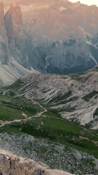 Scopri Bellezza Dei Paesaggi Montani Sinfonia Della Natura — Video Stock