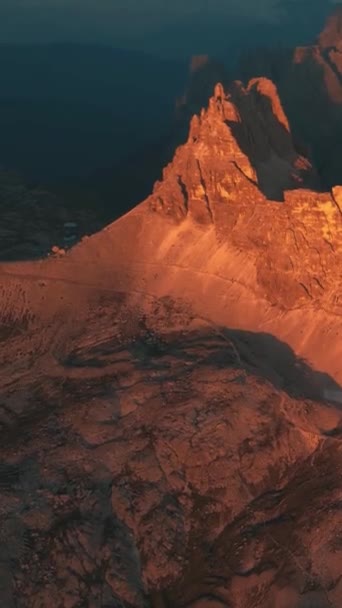 Ontdek Schoonheid Van Berglandschappen Symfonie Van Natuur — Stockvideo