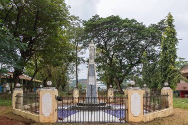 Dünya Kilisesi 'nin Loutolim, Goa Hindistan' daki kurtarıcısı..