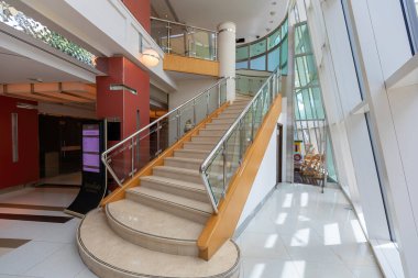 Dubai, Birleşik Arap Emirlikleri. 09 Mayıs 2018 - Jumeirah Plaj Oteli, İç İşleri Fotoğrafları.