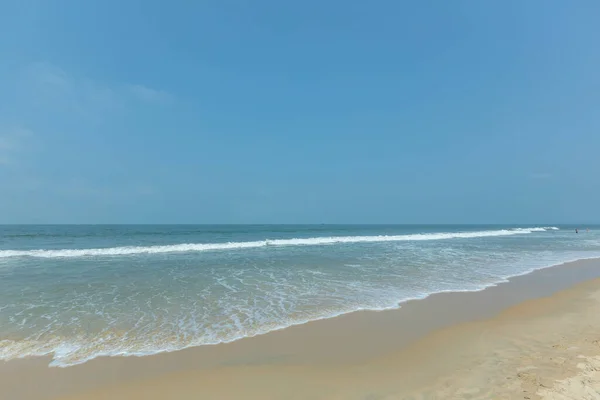 Benaulim Sunny Beach Oblíbenou Přímořskou Destinací Indickém Státě Goa Pláž — Stock fotografie