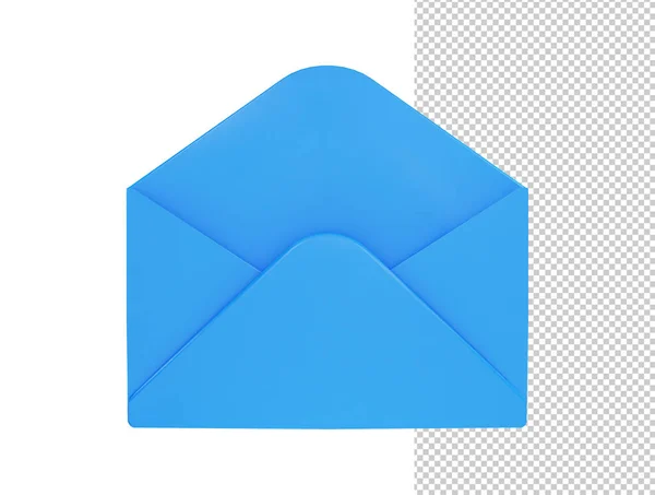 Icône Enveloppe Illustration Vectorielle Rendu — Image vectorielle