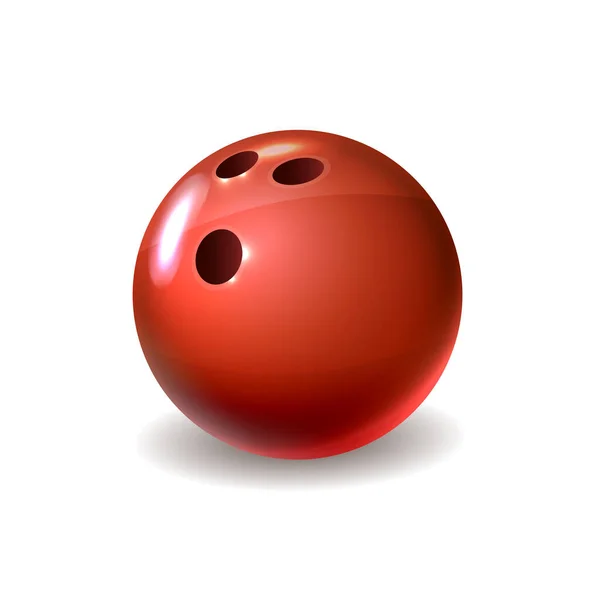 Kırmızı Bowling Topu vektörü