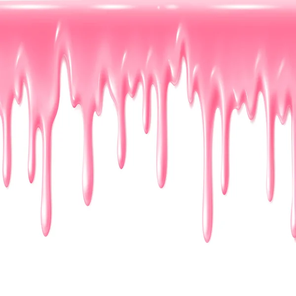 Ροζ Φράουλες Καραμέλα Λιώνουν — Διανυσματικό Αρχείο