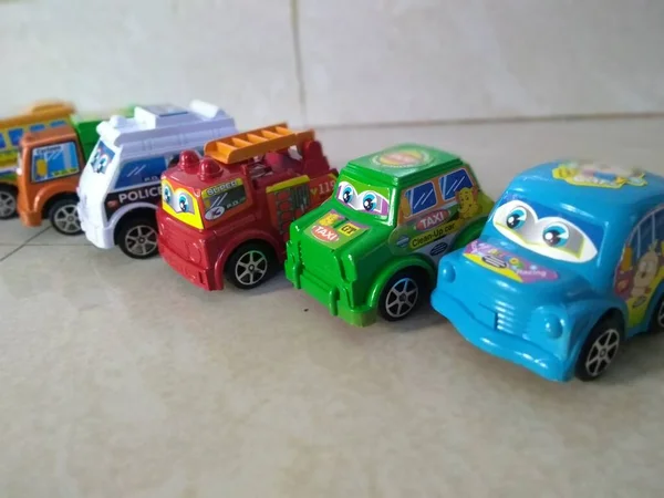 Zabawkowy Samochód Ulicy — Zdjęcie stockowe