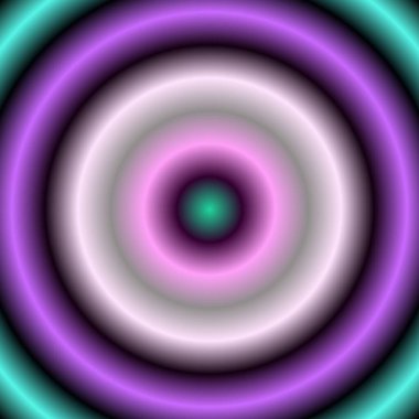 3D Eğri Dinamik Sıvı Sıvı Duvar Kağıdı. Hafif Pastel Soğuk Renkli Girdap Gradyan Çemberleri. Parlak Pembe Vibrant Pürüzsüz Yüzey. Bulanık Renkli Neon Gökyüzü Gradyan Arkaplanı