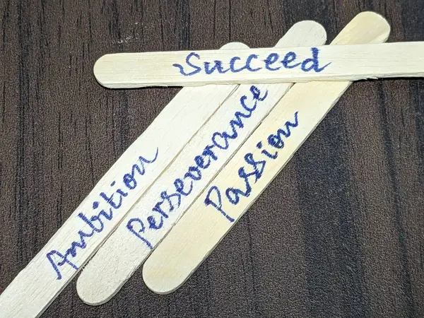 İş Konsepti: Tahta bloklar 