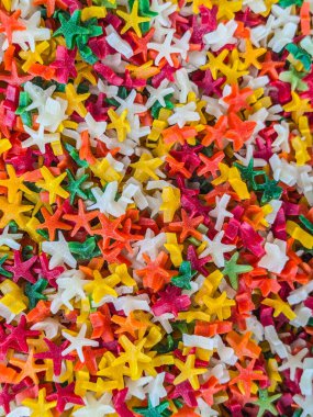 Renkli Kuru Atıştırmalık Arkaplanı - Canlı ve Lezzetli Yiyecek Görünümü