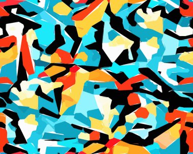 Set of colorful leaf patterns. For web, wallpaper and background.