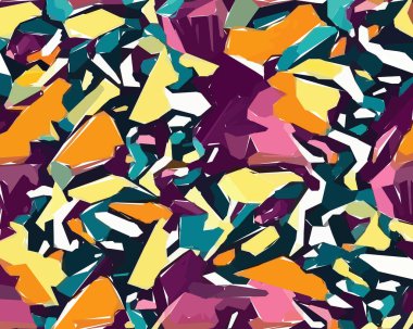 Set of colorful leaf patterns. For web, wallpaper and background.