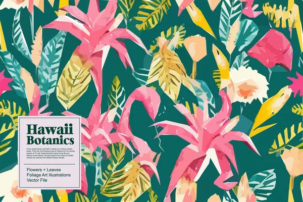 Colorful flowers, plants and leaves. Vector illustrations of flower and bird for classic floral background, wedding invitations and frame