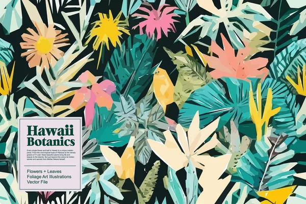 Colorful flowers, plants and leaves. Vector illustrations of flower and bird for classic floral background, wedding invitations and frame