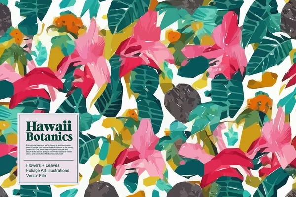 Colorful flowers, plants and leaves. Vector illustrations of flower and bird for classic floral background, wedding invitations and frame