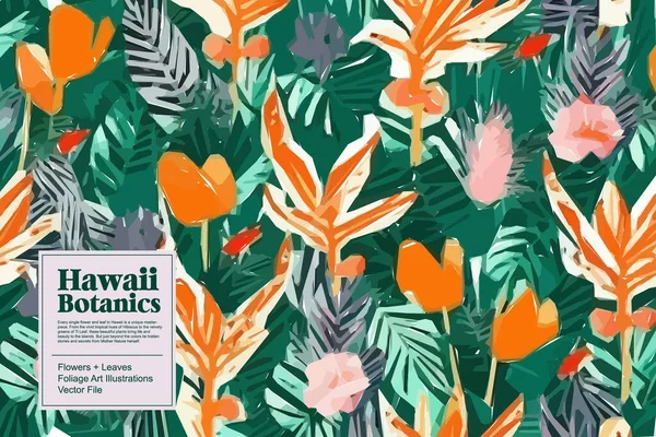 Colorful flowers, plants and leaves. Vector illustrations of flower and bird for classic floral background, wedding invitations and frame