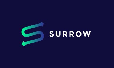 İş ve teknoloji logotları için minimalist tasarım logosu okları