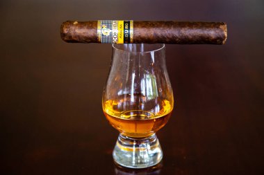 Brasilia, Df, Brezilya, 11 Mart 2013: Buffalo Trace Whiskey sek burbon Kentucky.