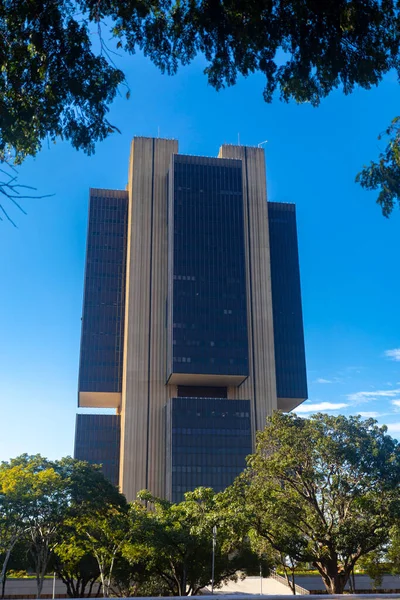 stock image Central bank building in the city of Brasilia, capital of Brazil