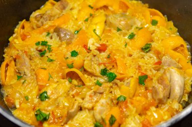 Pequi posası (caryocar brasiliense) olgun üst görünüm