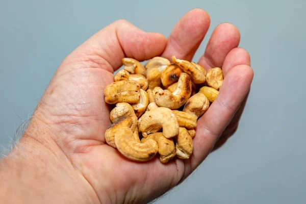 Roasted and salted natural cashew nuts