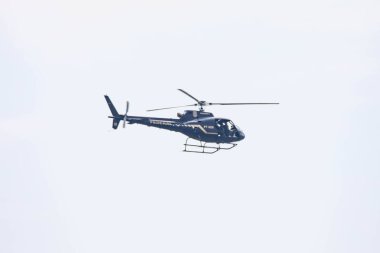 Brezilya 14 Ekim 2024: Brezilya Federal Polis helikopteri