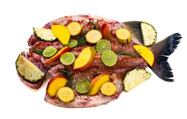 Tambaqui Colossoma makropomum Amazon ve Pantanal 'dan geleneksel Brezilya tatlı su balığı.