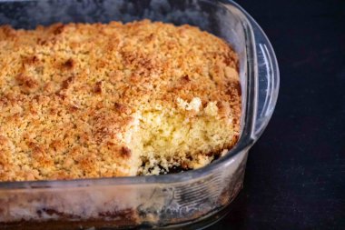 Farofa 'lı geleneksel cuca. En geleneksel Brezilya kakası.