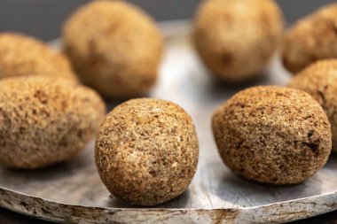 En geleneksel ve otantik Suriye Lübnan Arap kibbesi.