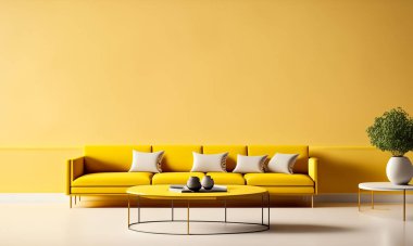 Hoş atmosferi olan minimalist bir arka plan ortamı, özellikle mimarlar ve iç mimarlar için.