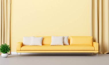 Hoş atmosferi olan minimalist bir arka plan ortamı, özellikle mimarlar ve iç mimarlar için.