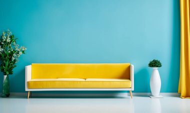 Hoş atmosferi olan minimalist bir arka plan ortamı, özellikle mimarlar ve iç mimarlar için.