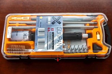 12 kalibrelik pompalı için temizlik ve bakım seti