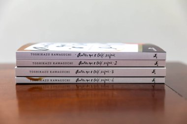  Japon yazar Toshikazu Kawaguchi 'nin 