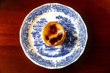Pastel de Belm olarak bilinen en geleneksel ve ikonik Portekiz kremalı turtası.