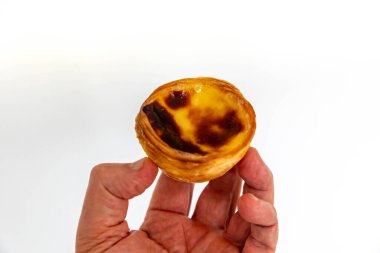 Pastel de Belm olarak bilinen en geleneksel ve ikonik Portekiz kremalı turtası.